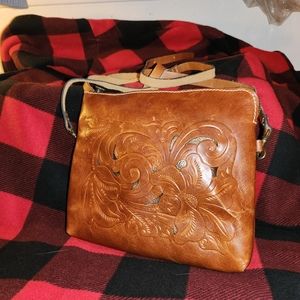 Patricia Nash Italian Leather purse Previously loved!